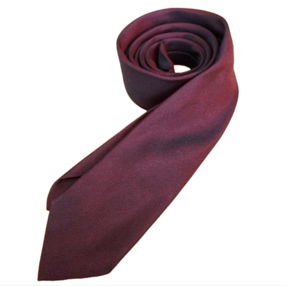 Trend Of California Burgundy Skinny Tie